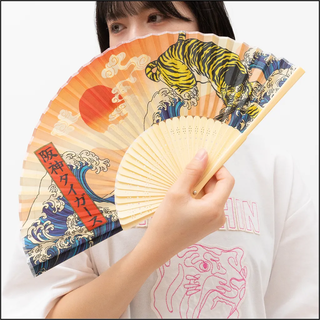 浮世絵風扇子